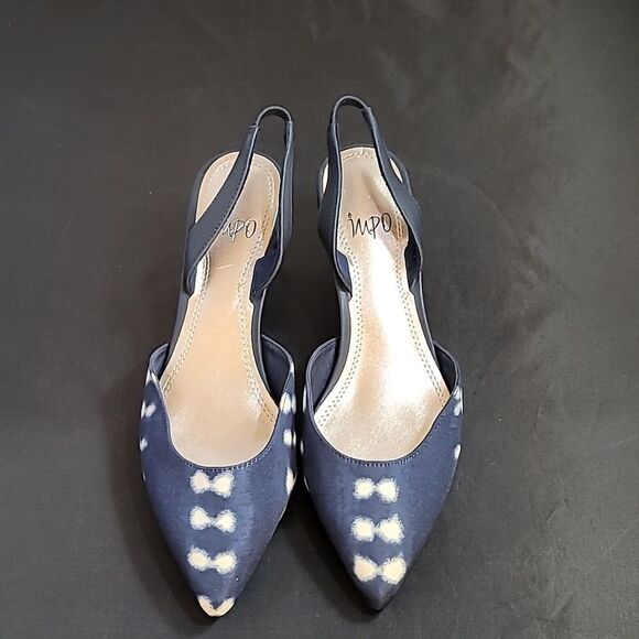 IMPO POINTE TOE SLINGBACK LOW HEEL SHOE - Picture 4 of 14